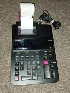 Casio DR-210R Calcolatrice di stampa desktop resistente display 12 cifre - Foto 1 di 3