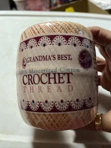 Grandma’s Best Crochet Thread #23 Peach 350 yardas talla 10 - Imagen 1 de 4