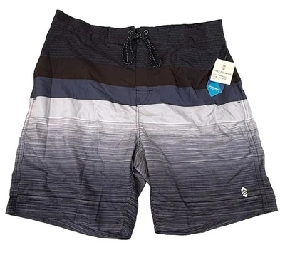 Bañador Free Country HydroFlx Board Shorts Grande Negro Gris Extra Grande Foto 1 de 4