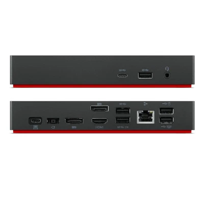 Lenovo ThinkPad Universal USB-C Docking - 4K/60Hz, 2x DP, 1x HDMI, 5x USB-A, ... - Bild 1 von 4