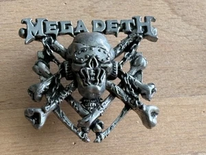 a PINS PIN MUSIC MUSIQUE METAL HARD MEGADETH RARE - Picture 1 of 2