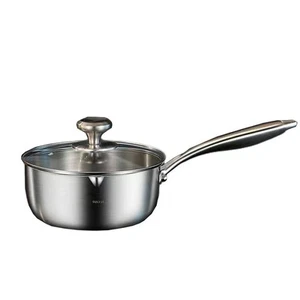 Zuppiera in acciaio inox con coperchio 316 acciaio inox interno coperchio in vetro - Foto 1 di 35
