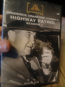 Highway Patrol Complete First Season 1 One DVD  Broderick Crawford 4 Disc MGM LE - Picture 1 of 2