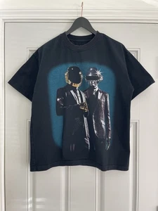 Camisa Daft Punk Para Hombre Talla M Mediana Negra Manga Corta RARA AGOTADA - Imagen 1 de 8
