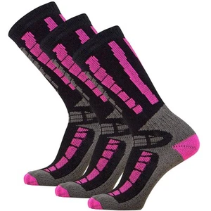 Kids Ski Socks - Merino Wool OTC Winter Skiing Sock for Boys Girls (3 Pairs -... - Picture 1 of 5