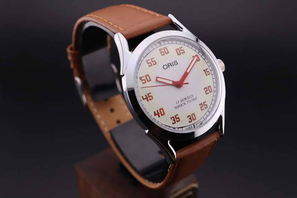 Oris Vintage Hand Winding Mechanical 17 Jewels Men's Wrist Watch - Swiss Made - Image 1 of 1