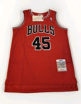 Mitchell & Ness 🔥 Michael Jordan 🔥#45 Bulls 1994-95 Comeback Jersey Men's LG - Image 1 of 4