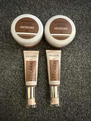 Covergirl Loose Powder + Revlon Candid Foundation Bundle New - Image 1 of 3