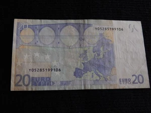 GREECE 20 EURO 2002 Draghi printer N007A5 Circulated in good condition - Picture 1 of 2