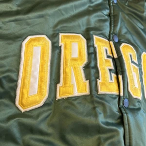 Vintage University Of Oregon Ducks Starter Satin Jacket Size M - Bild 1 von 14