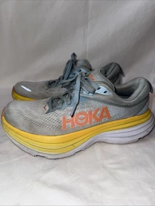 Hoka One One Womens Bondi 8 1127952 SSCA Blue Running Shoes Sneakers Size 7 B - Picture 1 of 8