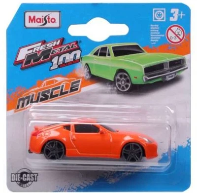 Maisto 2020 Nissan 370Z naranja escala 1:64 3 pulgadas coche fundido a presión - Imagen 1 de 3