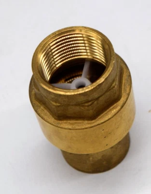 1" Brass Spring Check Valve Non-Return Rubinetterie 24 - Image 1 of 4