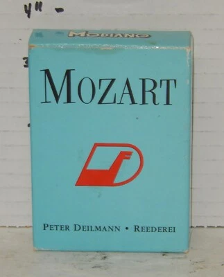 Vintage Modiano Mozart Peter Deilmann Cruises Deck of Playing Cards - Image 1 of 4