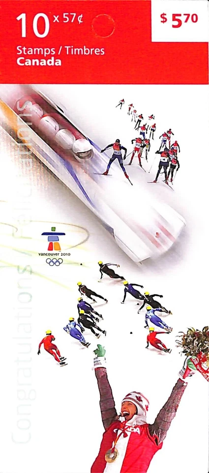 CANADA - BK425 - Scott 2374-2375 - THE OLYMPIC SPIRIT - Image 1 of 1