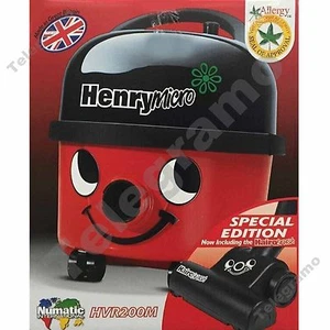 Aspiradora Numatic Henry Micro HVR200M-21 edición especial con cepillo Hairo - Imagen 1 de 1