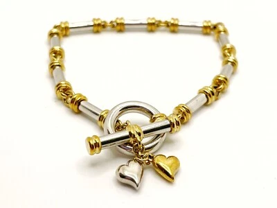 Scott Kay Platinum/18K Bar Necklace - Image 1 of 4