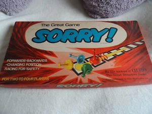 SORRY BOARD GAME - JOHN WADDINGTON LTD 1969 - Picture 1 of 9