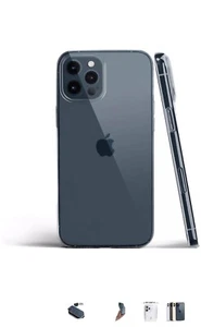 otallee Carcasa transparente para iPhone 12 Pro Max (2020) (transparente) - Bild 1 von 3