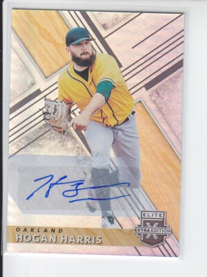 2019 Elite Extra Edition Hogan Harris RC Auto A's #145 - Image 1 of 2