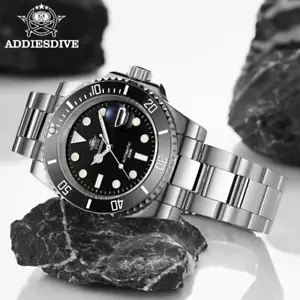 Addiesdive Nh35 Uhrwerk Automatik Uhr Saphirglas Mechanische Armbanduhr - Bild 1 von 25