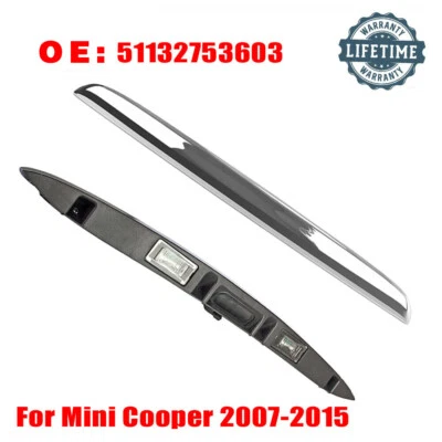 Manija de escotilla de maletero trasero con lámpara para Mini Cooper Cooper 2007-2015 51132753603 Foto 1 de 4