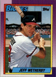 1990 Topps MLB Jeff Wetherby #142