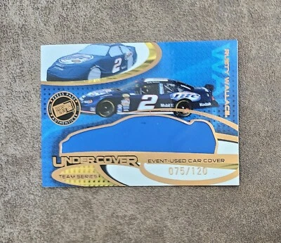 2005 Press Pass #UCT9 Rusty Wallace Under Cover Event Used Car Cover /120 - Image 1 of 3
