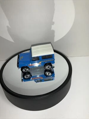 MATCHBOX MB35 BLUE LAND ROVER NINETY GRAY BASE BLACK INTERIOR 1987 No Box 🔥🔥🔥 - Image 1 of 4
