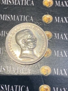 VITTORIO EMANUELE III LIRA 1917 COD.VITEMAIII-290 - Bild 1 von 2