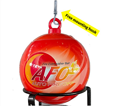 AFO Automatic Fire Ball Dry Powder Fire Extinguisher For Cars House-Hang Loop • 29.99$