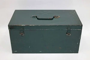 Komatsu Vintage Tool Box Case Storage old Rare construction machine Japan - Picture 1 of 11
