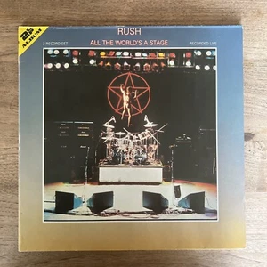 Rush All the World's a Stage 2 x Vinyl LP Schallplatte - Bild 1 von 2