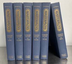 MASTERPLOTS COMBINED EDITION MAGILL 6 VOLUME SET SALEM PRESS 1960 - Picture 1 of 24