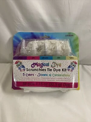 Tie Dye Kit for Kids and Adults 5 Colors 59 PCS Magical Dye - Image 1 of 4