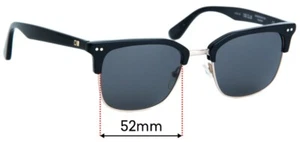 Lentes de repuesto para gafas de sol SFx se adaptan a Otis 100 CLUB - 52 mm de ancho - Imagen 1 de 30