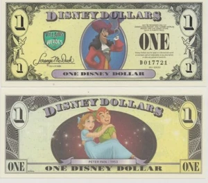 Disney 1 Dollar, 2013 "D" Series,  Peter Pan Uncirculated - Picture 1 of 1