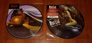 MEAT LOAF 2x 7" PICTURE DISC VINYL Lot ID DO ANYTHING FOR LOVE & CRY OVER ME New - Picture 1 of 5