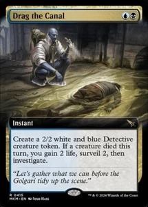 MTG DRAG THE CANAL 415 EXC - DRAGARE IL CANALE - MKM X EN - MAGIC - Bild 1 von 1