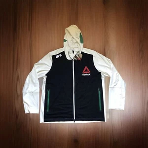 Reebok UFC Walk Out Warm Up Zip Up Jacke Sweatshirt Hoodie Weiß Herren 2XL NEU - Bild 1 von 6