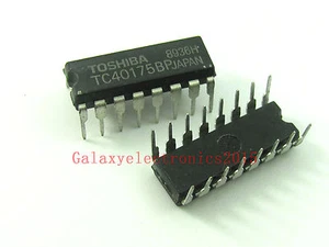 5pcs TC40175BP DIP-16 C2MOS DIGITAL INTEGRATED CIRCUIT QUAD D-TYPE FLIP-FLOP - Picture 1 of 1