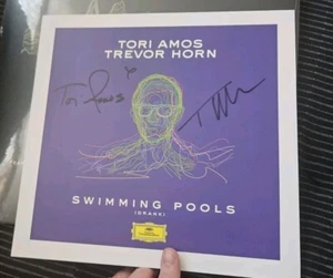 Trevor Horn Echoes Ancient & Modern Signed by Trevor and Tori Amos to artcard - Picture 1 of 4