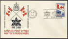 1967 #453 5c Confederation Centennial FDC Canada Post Replacement Cachet Type 3