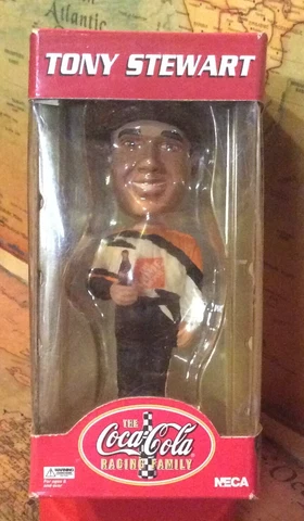 Coca-Cola Racing Family Tony Stewart 20 Bobblehead Cover