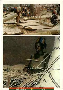 Burkina Faso Afrika Native Seller Einheimische Verkäufer Postkarte Postcard - Picture 1 of 2