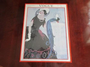 Vogue Summer Fashions Number June First 1921 Rare Large Framed Litho Print - Picture 1 of 5