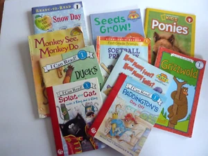 Lot of 10 Childs Early Reading Books Beginning Readers - Picture 1 of 3