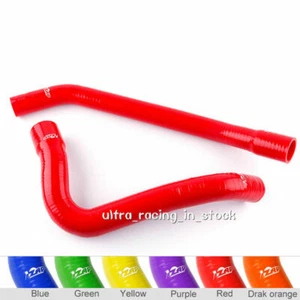 Mangueras de silicona de radiador ROJAS para GM Chevy Chevrolet Camaro Pontiac '82-'92 2 piezas - Imagen 1 de 7