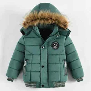KIDS WINTER BLUE JACKET M-3XL SIZE RANGE - Picture 1 of 2
