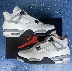 Talla 11 - Air Jordan 4 Retro OG 2025 Blanco Cemento - Imagen 1 de 5